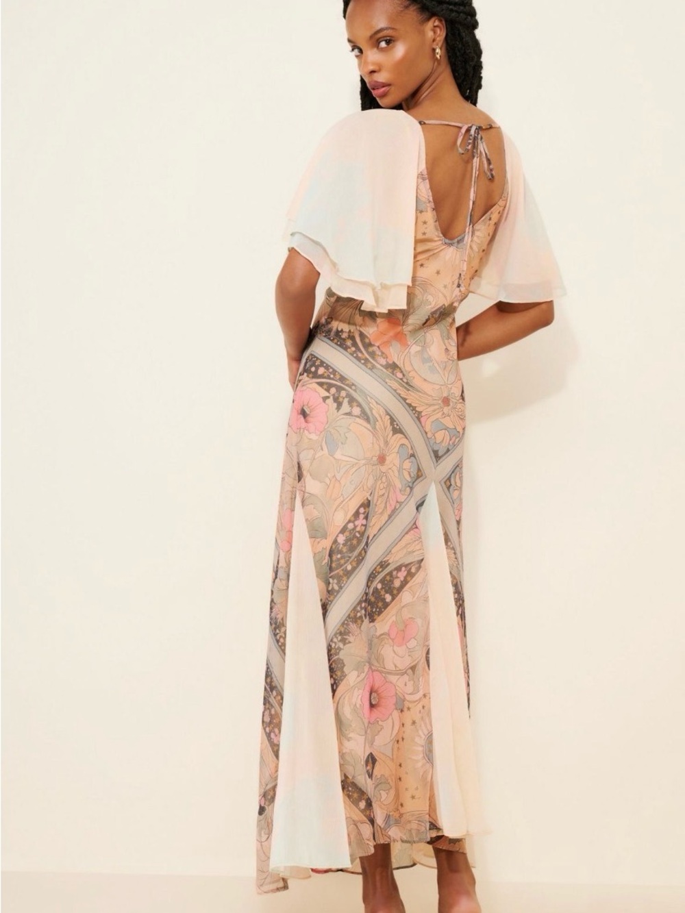 Free People Celestial Nights Maxi Dress in Fairy Combo - Picture 2 of 14